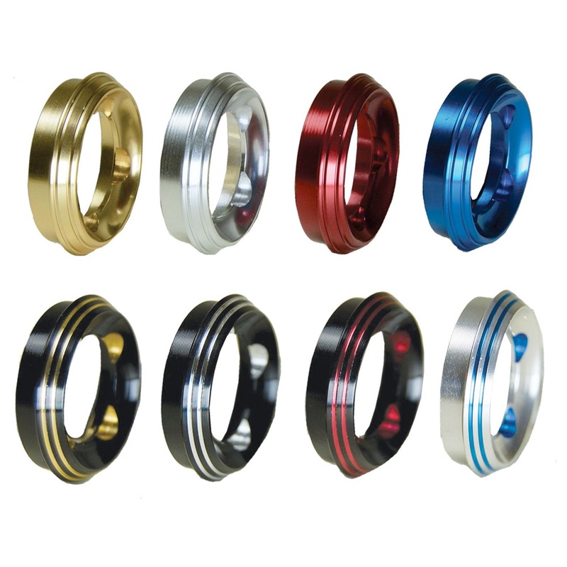 Fuji Perfect Fit Cap Rings for Hidden Thread Assemblies 12mm – Fits KDPS/ASH16 Black & Gold