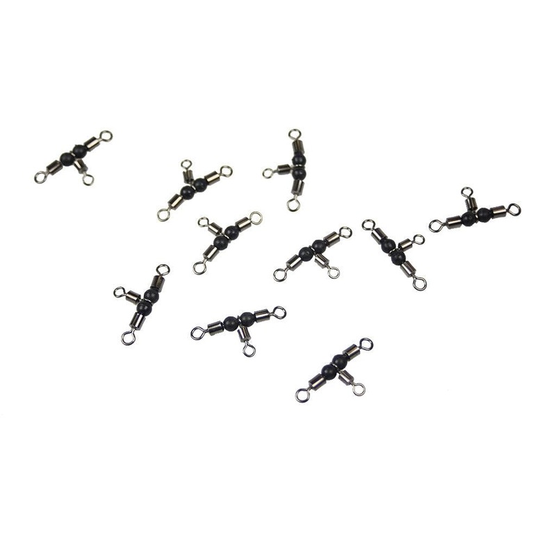 Jigging World 3 Way 360 Non Twist Swivels 20 lb test