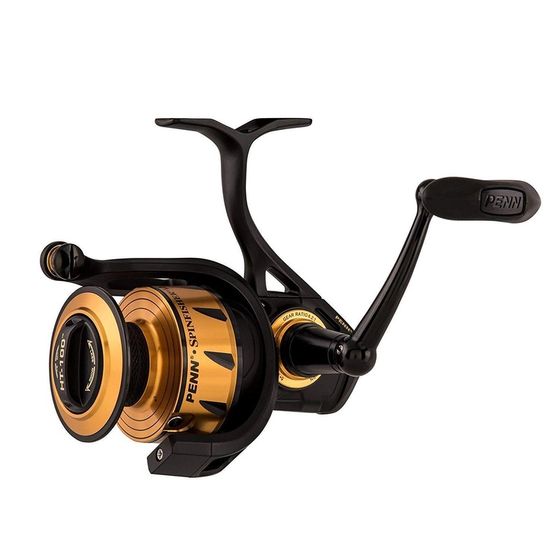 Penn Spinfisher VI Bailess  Spinning Fishing Reel, CNC Gears, HT100 Drag, IPX5 SSVI6500BLS (Bailess)