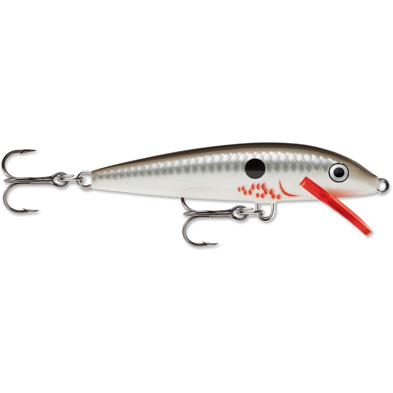 Rapala Original Floater F07 Balsa Jerkbait Bleeding Hot Olive