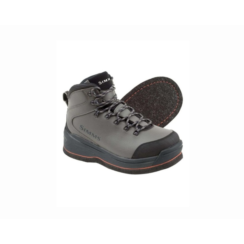 Simms Women’s Freestone Wading Boots Felt Sole 9 Gunmetal