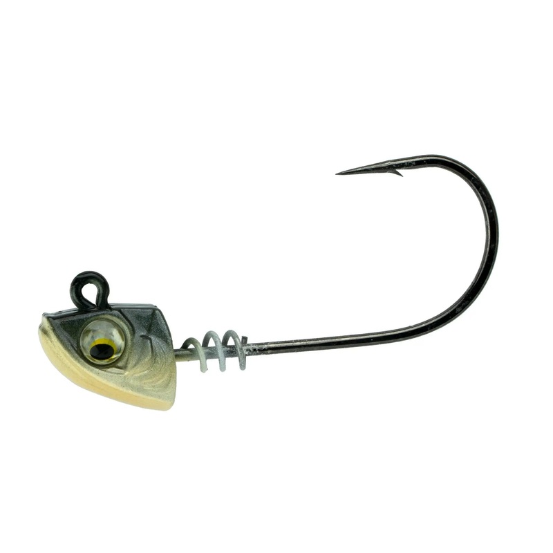 6th Sense Divine ScrewLock Swimbait Jig Head 1/2 oz (3 Pk) Baby Shad