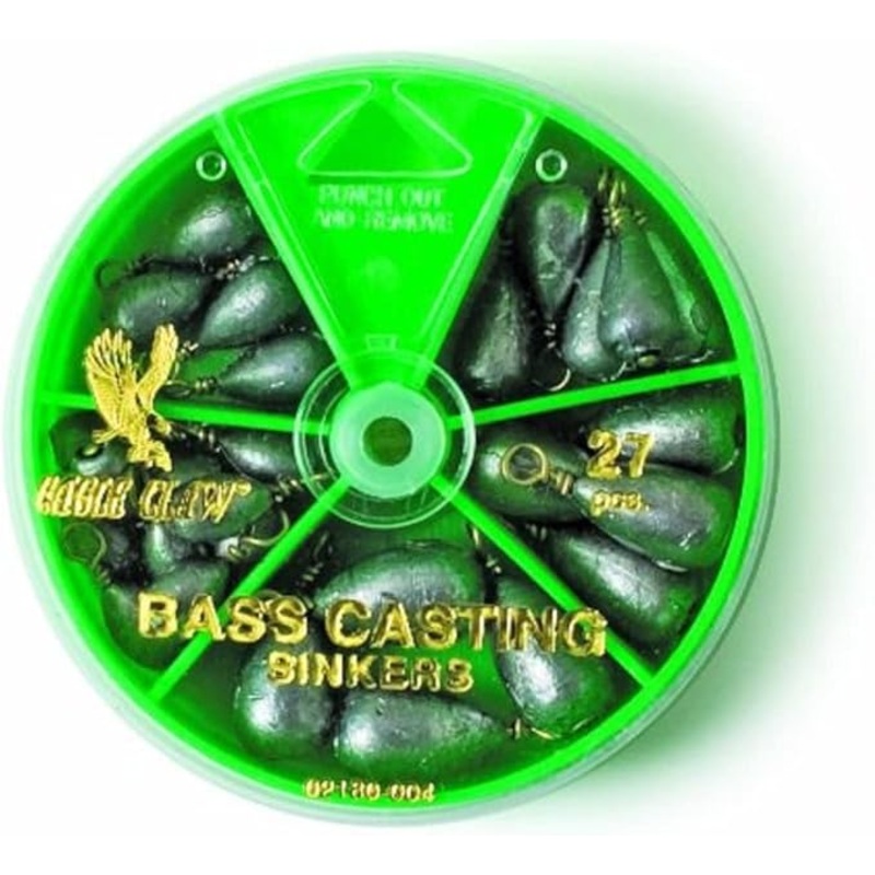 Eagle Claw Bass Cast Sinker Assortment