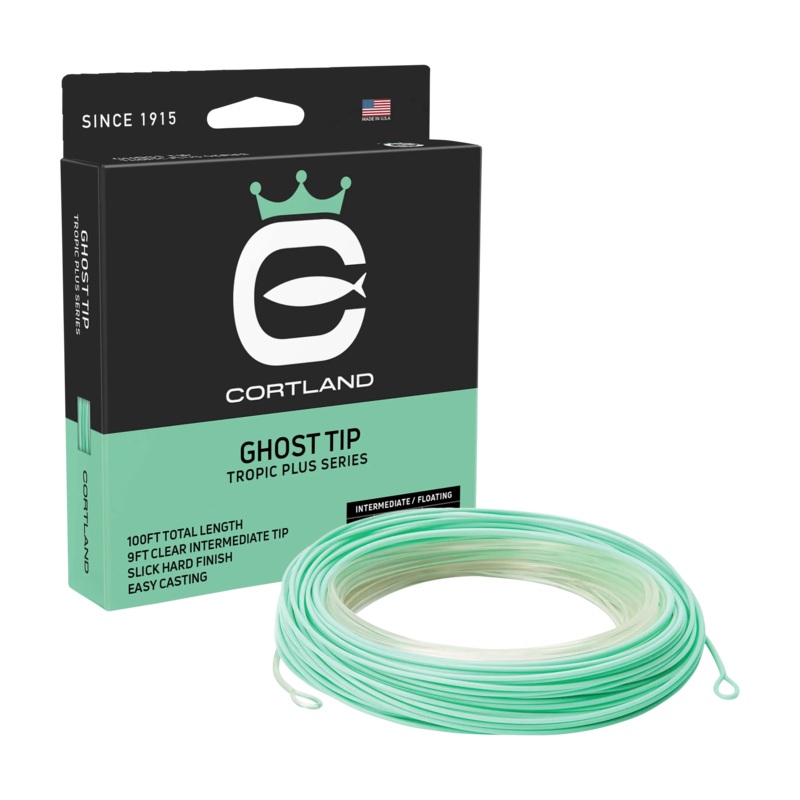 Ghost Tip – Tropic Plus Series Fly Line Clear / Seafoam WF7I/F