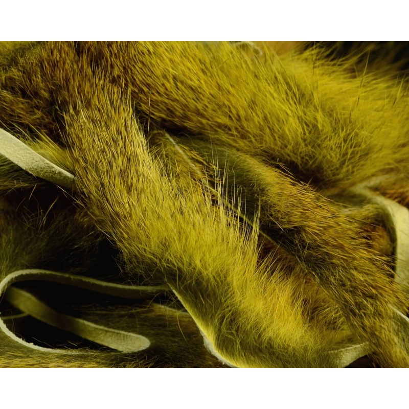 Hareline Complete Micro Stripped Pine Squirrel Hide Brown