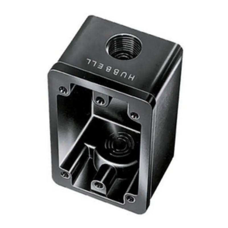 HUBBELL WEATHER PROOF BOX BLACK HBL6080OS