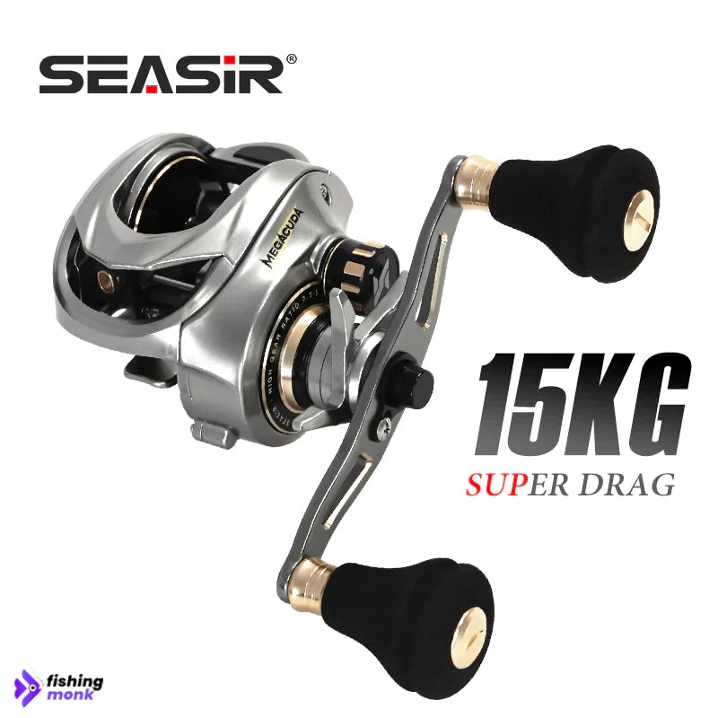 Seasir Megacuda Baitcasting Fishing Reel Left