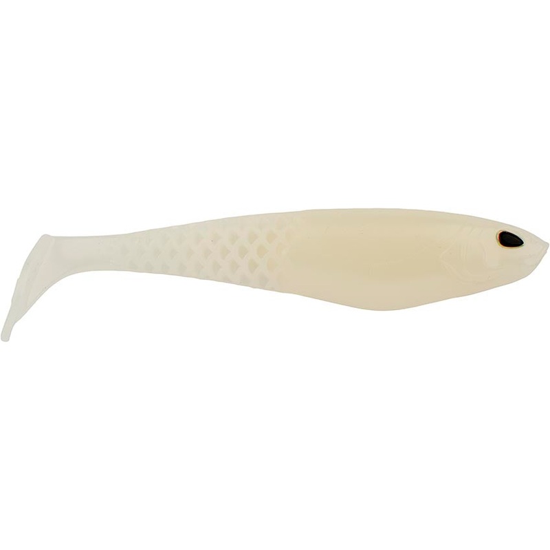 Berkley PowerBait CullShad Un-Rigged Soft Body Swimbait – 6 Inch Albino 6 inch