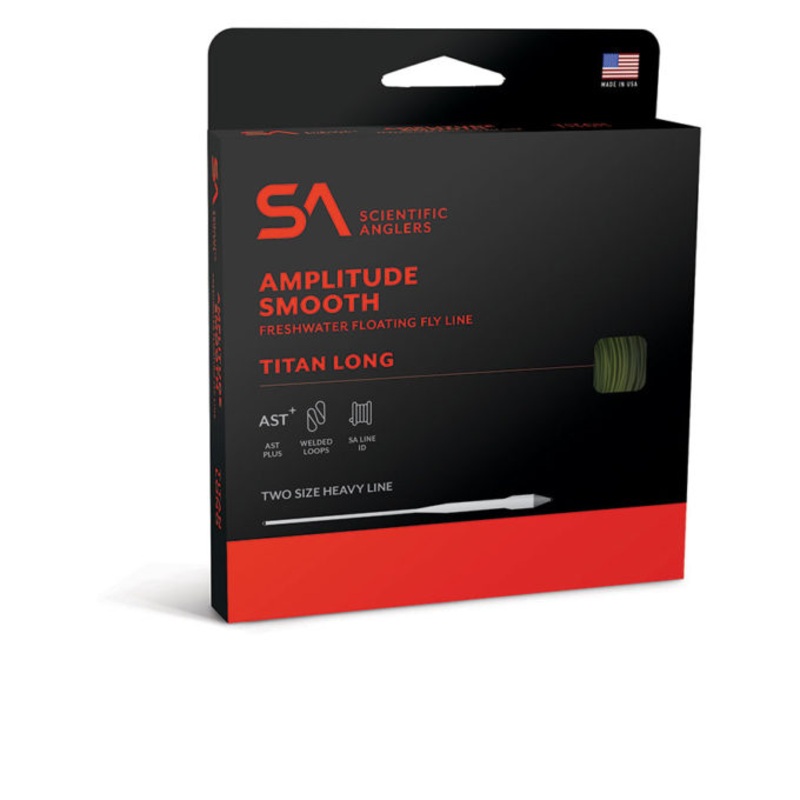 SA AMPLITUDE SMOOTH TITAN LONG TAPER WF-5-F SAGE / MOSS / DK OLIVE