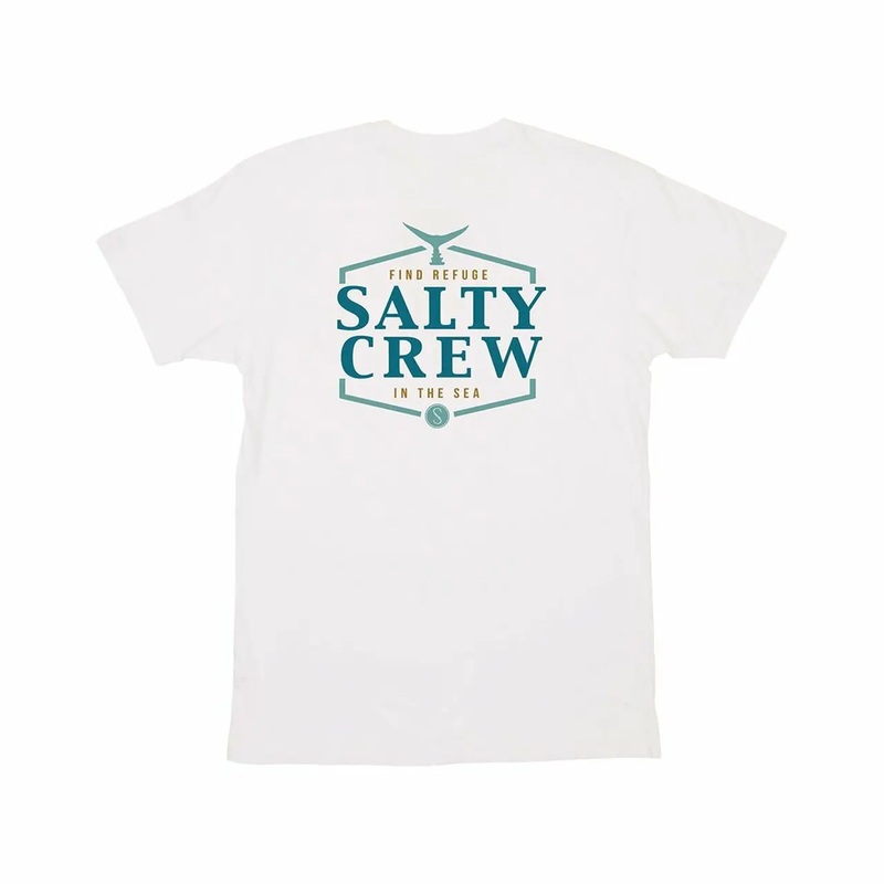 SALTY CREW SKIPJACK PREMIUM S/S TEE WHITE L