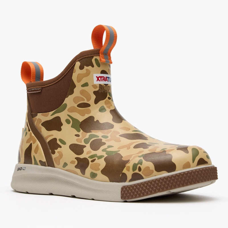 Xtratuf Men’s 6″ Ankle Deck Sport Boots Duck Camo Duck Camo 9