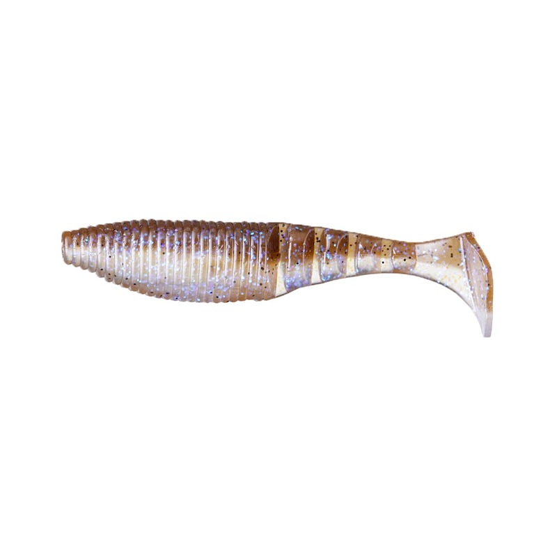 Yamamoto Kickin Zako Swimbait Green Pumpkin Black Flake