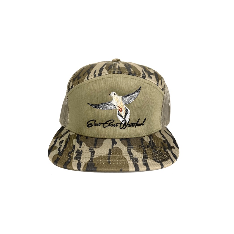 Bottomland 7 Panel Dove Snapback