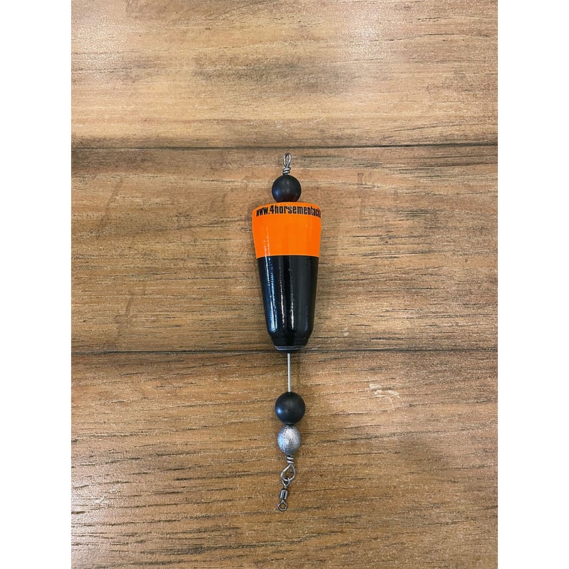 Four Horseman 3″ Armor “Dark Horse” Popping Cork Orange/Black 3″