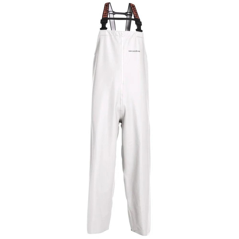 Grundens Clipper 116 Commercial Fishing Bib Pants White S