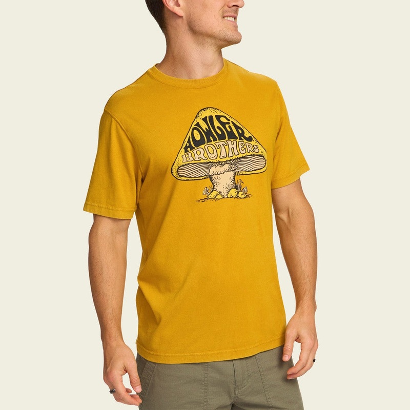 Howler Bros – Cotton Pocket T-Shirt – Daydream Believer Daydream Believer – Gold M