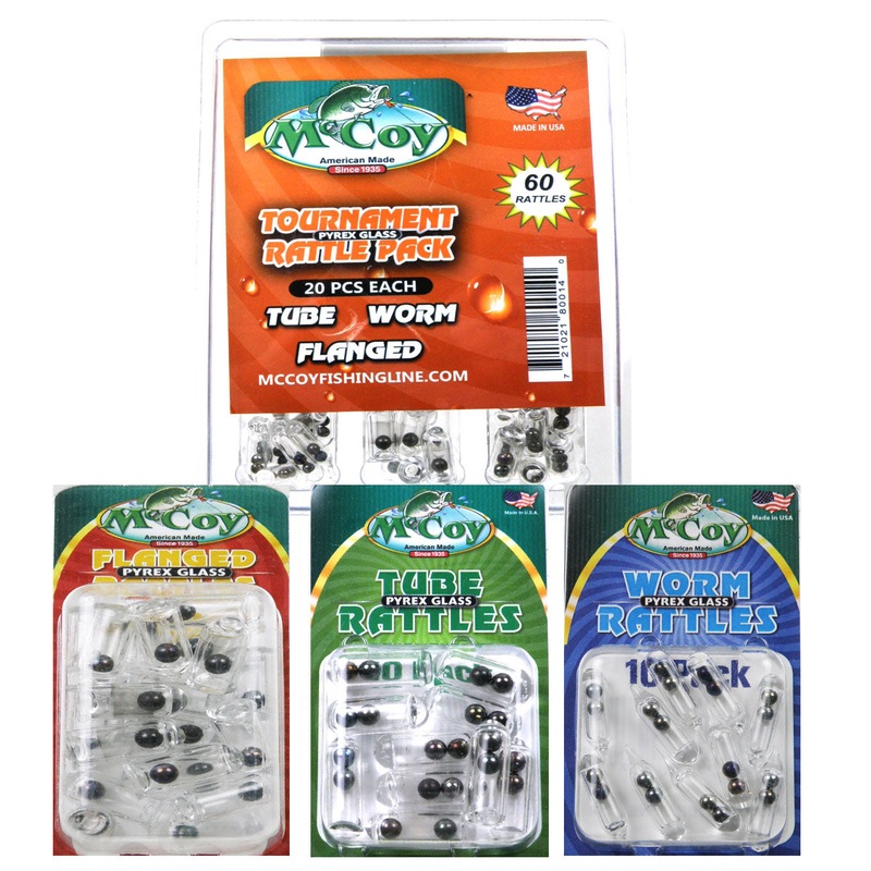 MCCOY PREMIUM GLASS RATTLES Flanged