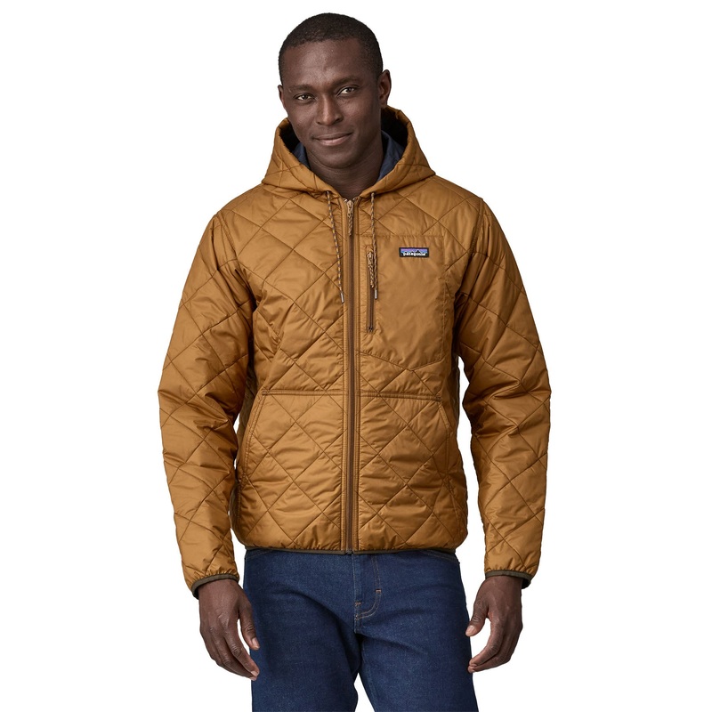 Patagonia M’s Diamond Quilted Bomber Hoody Noble Grey / NGRY XS