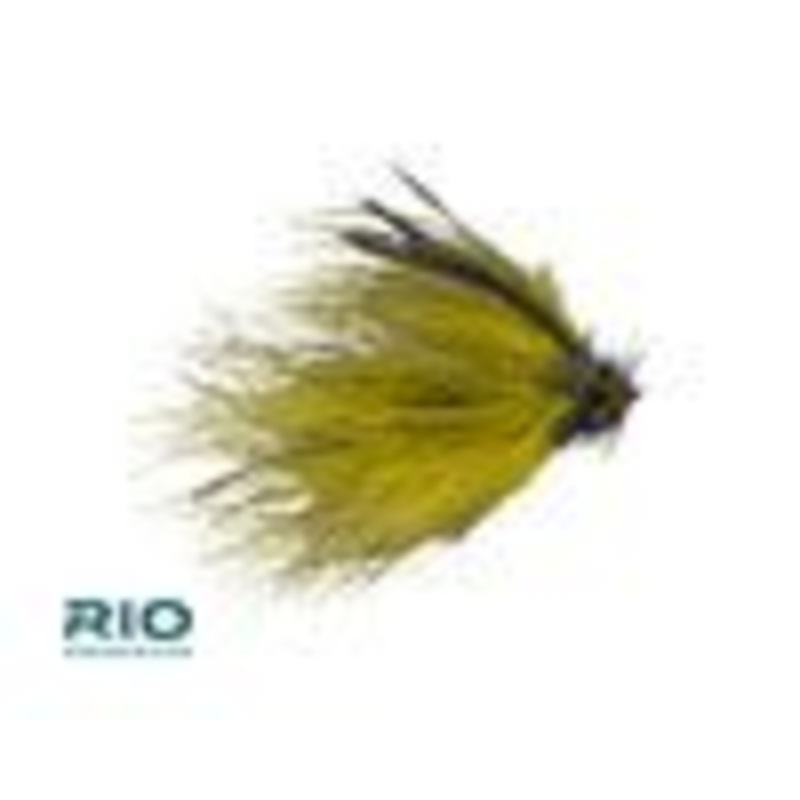 RIO Flies Tractor Trailer (12 Pack) 4 Black/Olive