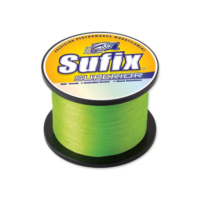 SUFIX SUPERIOR 1LB SPOOL MONO LINE CLEAR 60LB (830yds)