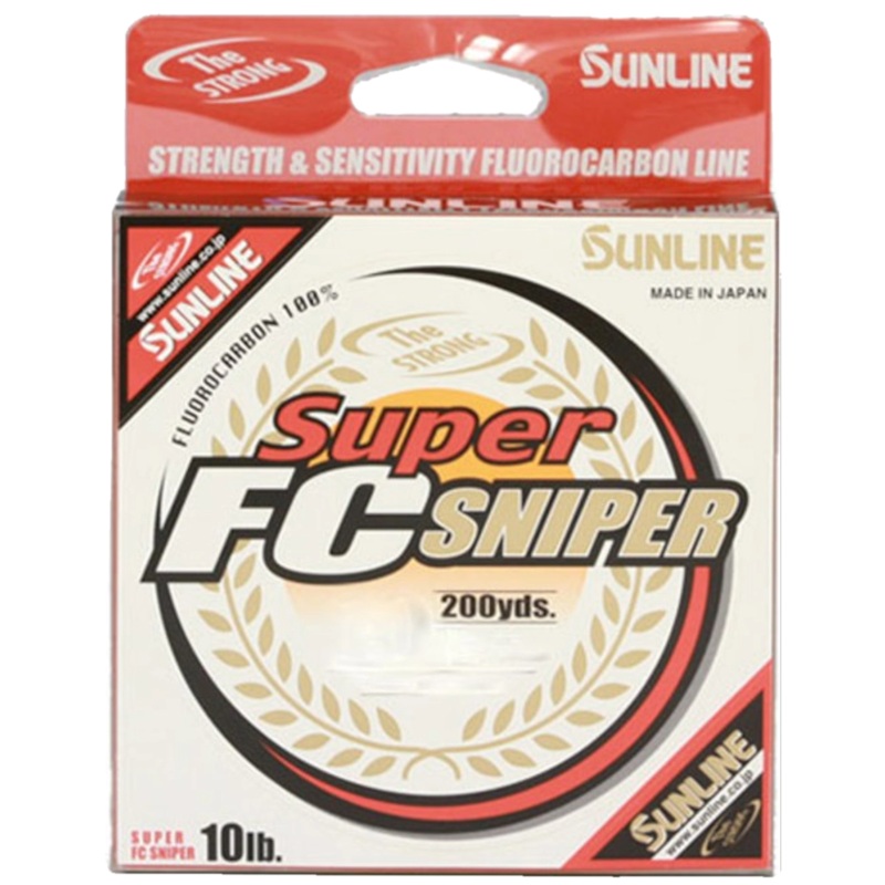 Sunline Super FC Sniper Fluorocarbon Line 10lb, 200yd