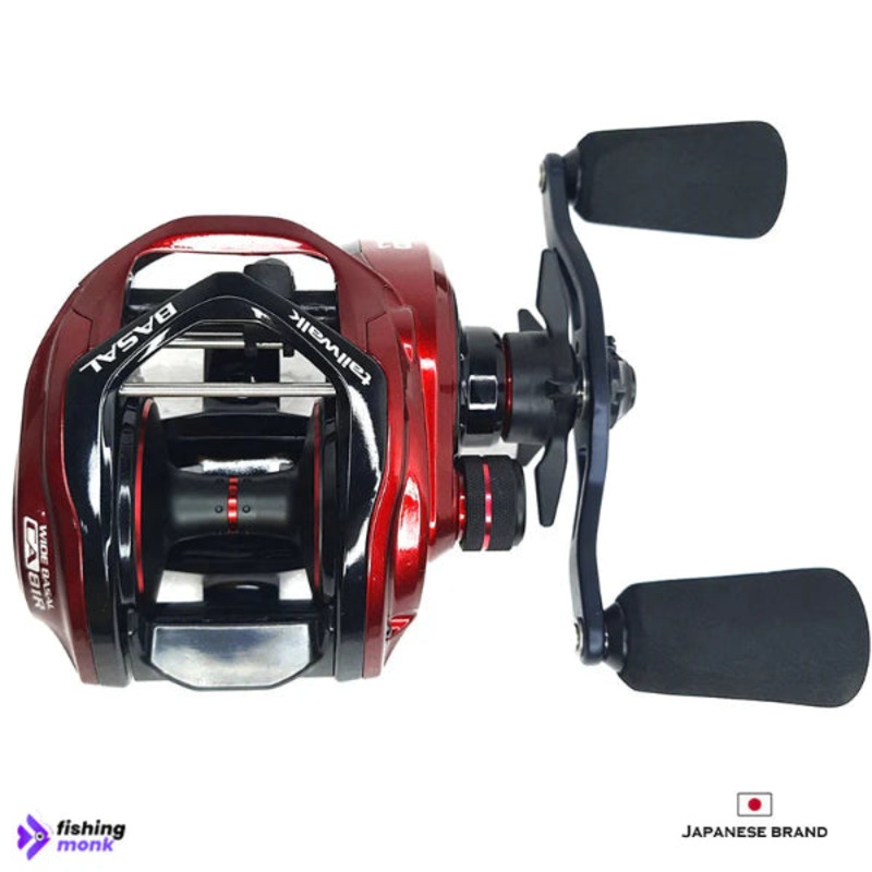 Tailwalk Wide Basal CA 81 Bait Casting Fishing Reel Left Hand