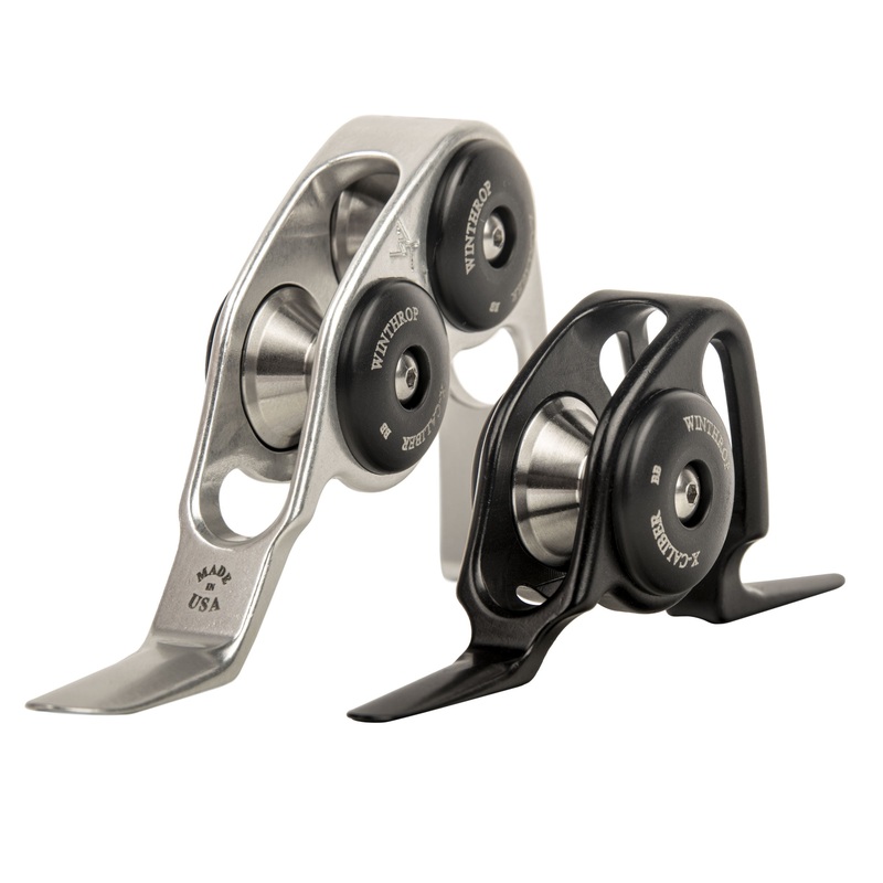 Winthrop Tackle X-Caliber Roller Guides 130# – Ball Bearing Black 1