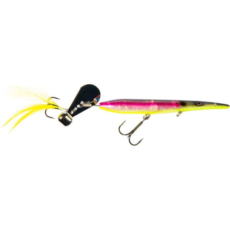 Z-Man HellraiZer Topwater Tail Blade Bait – 4 Inch Bone 4 inch