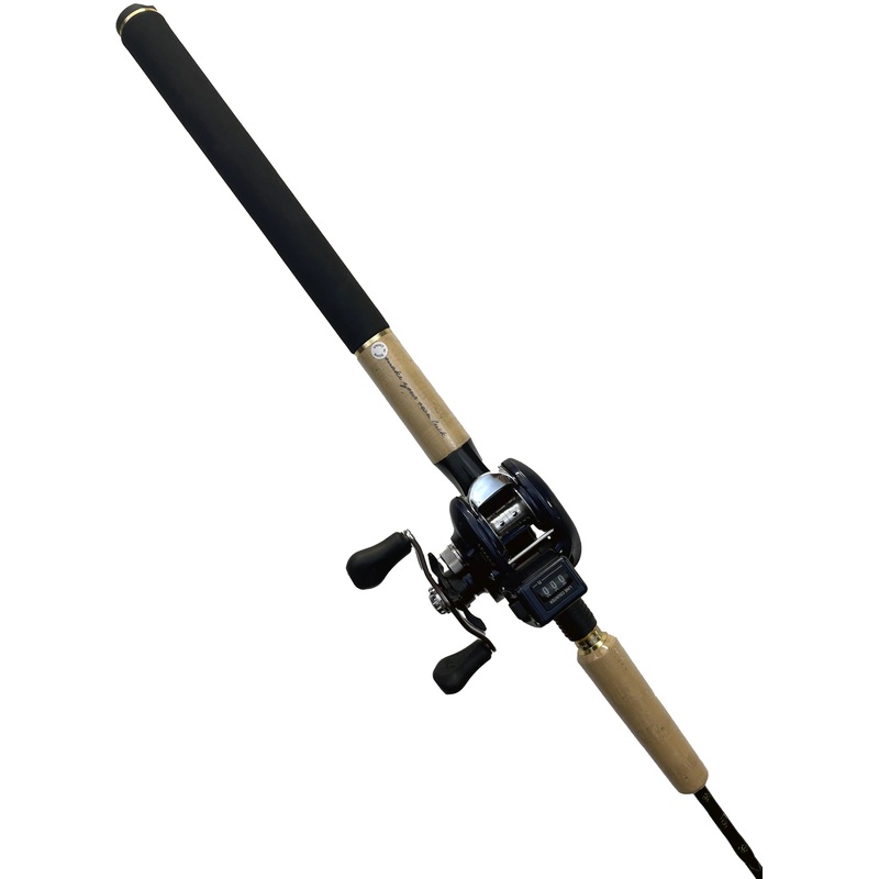 13 Fishing Omen Gold Walleye Line Counter Trolling Combo LC T50