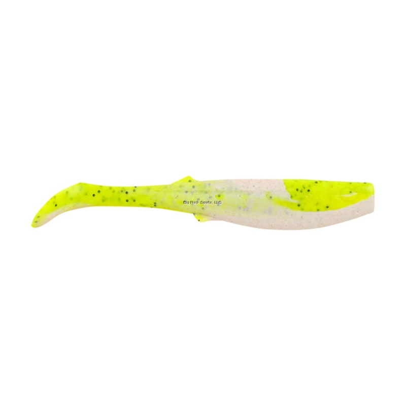Berkley Gulp Paddleshad Life Like Bait Fish Profile Chartreuse Pepper Neon 3″ (5 Pack)