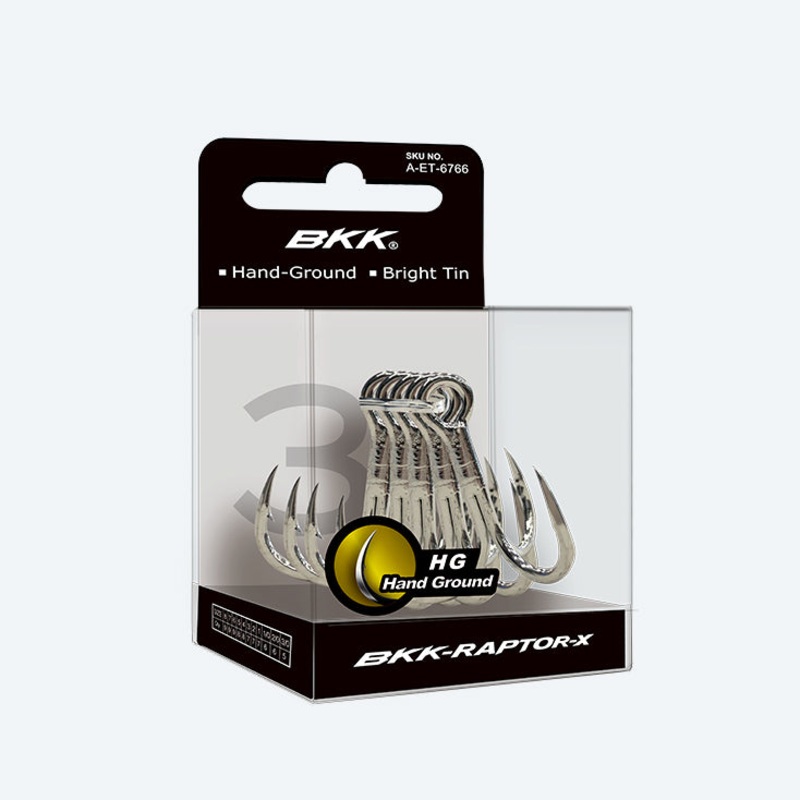 BKK Hooks Raptor-X Treble Hooks 1- 7Pk