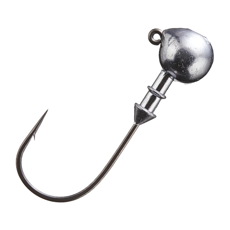 Hayabusa FPJ960 Multi-Use Round Ball Jig Head FPJ960 Multi-Use Round Ball Jig Head (3/32oz – 1/0 – 4pk)