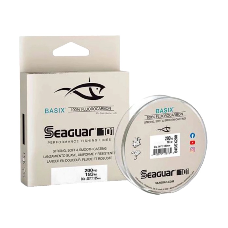 Searguar 101 BasiX Fluorocarbon Line 200yd (12lb, 15lb) 12 LBS