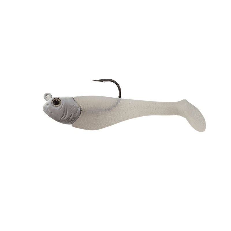 EliasVFishing Mackinaw Shads 1 oz – White