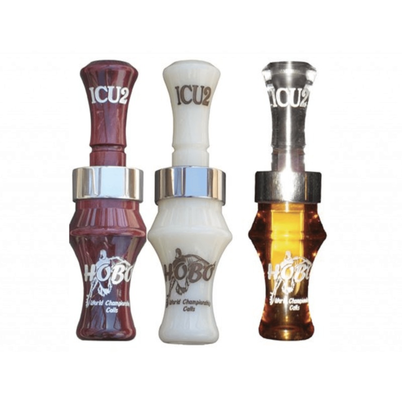 ICU2 Double Reed Duck Call from Hobo Calls