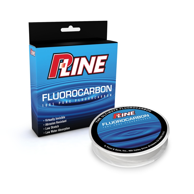 P-Line 100% Pure Fluorocarbon Fishing Line 250 Yards 2 pound