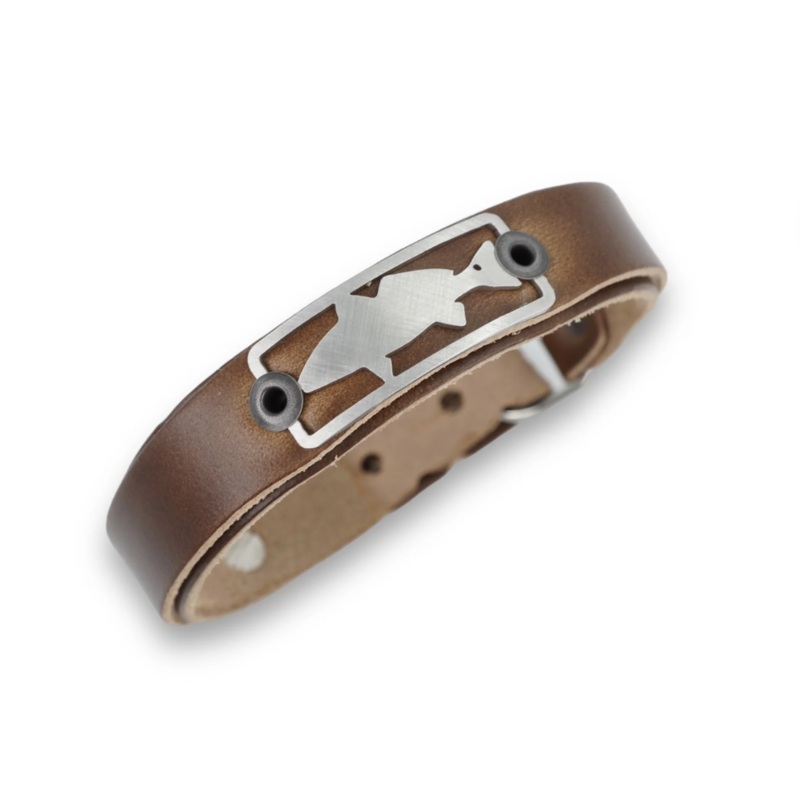 Sight Line Provisions Redfish Skinny Brown Bracelet