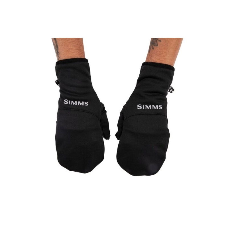 Simms Freestone Foldover Mitt Black XS