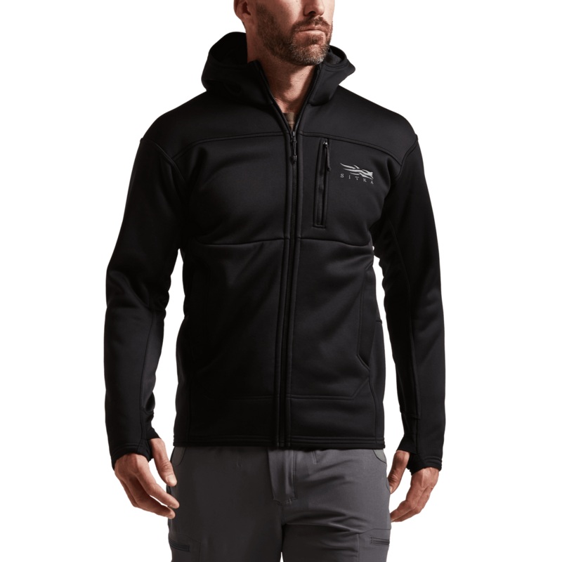 Sitka Traverse Hoody – Solid Colors Sitka Black M