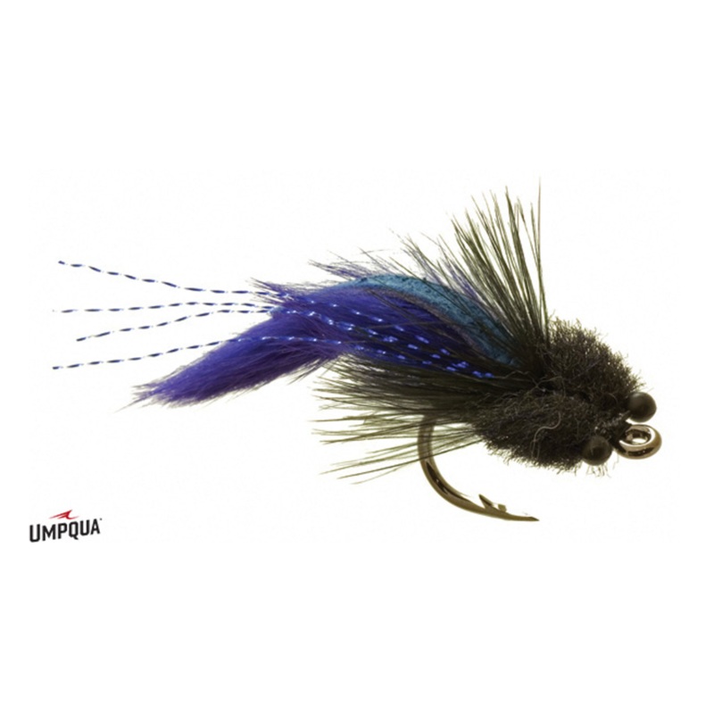 Umpqua Tarpon Toad Fly Purple/Black Small