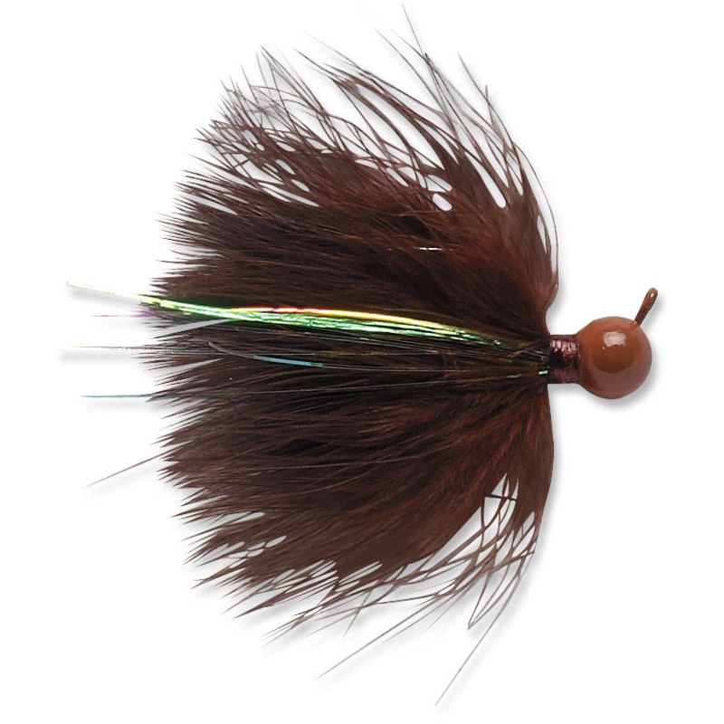 VMC Marabou Hair Jig Black 1/16 oz