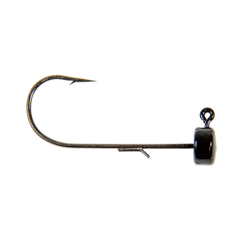 Z-Man Mag ShroomZ Jigheads 3 pack Black 1/4 oz