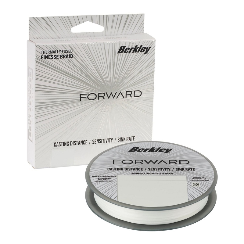 Berkley Forward Braid Bulk Spool 6 lb Low-Vis Green 150 yd