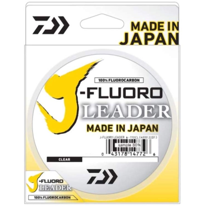 Daiwa J-Fluoro Fluorocarbon Leader 100yd 2lb