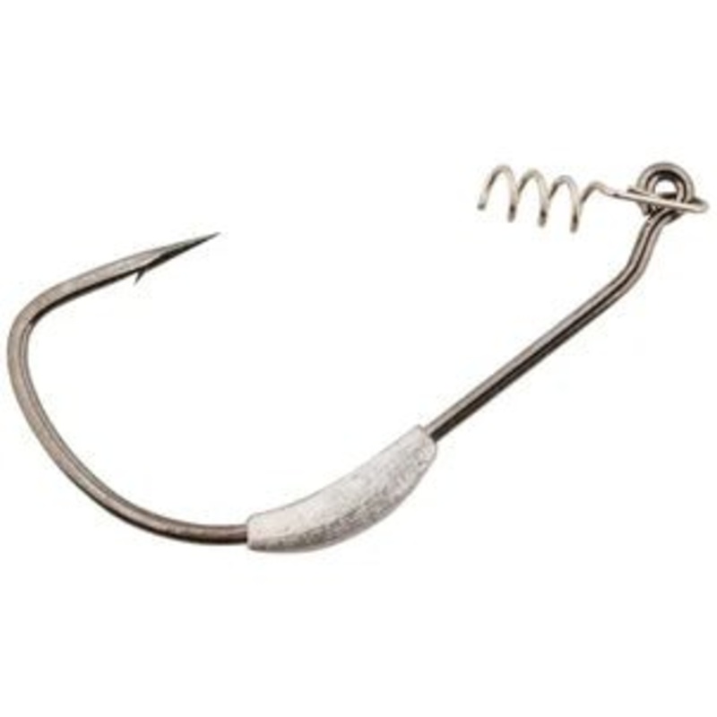 Gamakatsu Weighted Superline Spring Lock Hook 4pk 1/4oz 7/0 hook