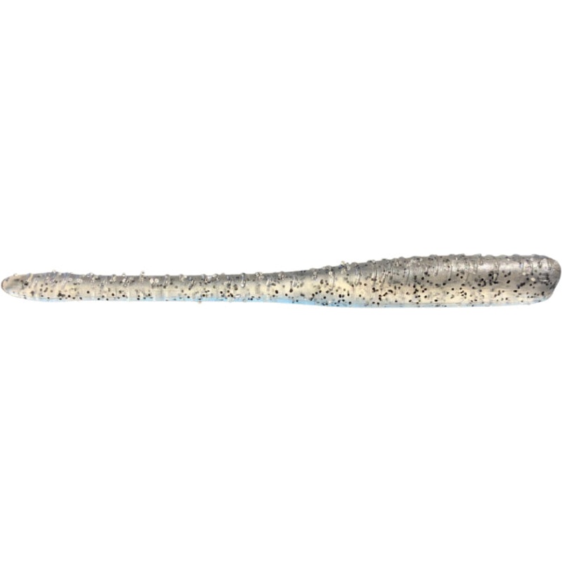 Great Lakes Finesse Drop Worm – 4 Inch Clear Shad 4 inch