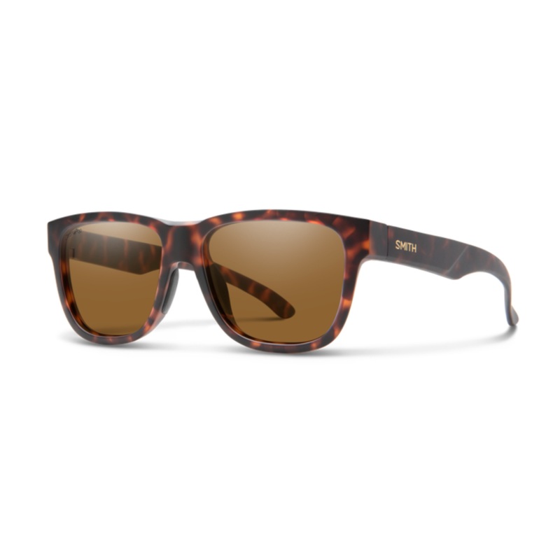 Smith Optics Lowdown Slim 2 Polarized Sunglasses Matte Tortoise/Brown Lens