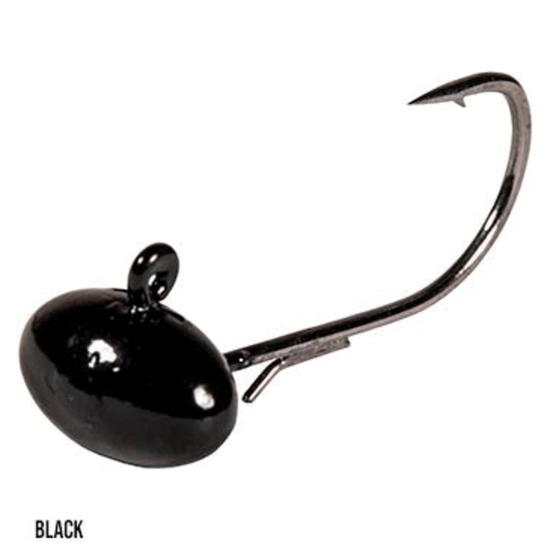 ZMAN FOOTBALL NEDZ JIGHEADS BLACK 3/16 OZ