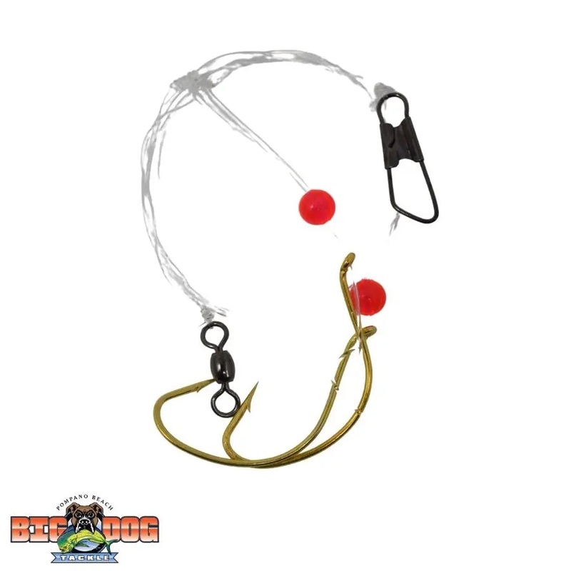 BOONE POMPANO RIG DOUBLE HOOK