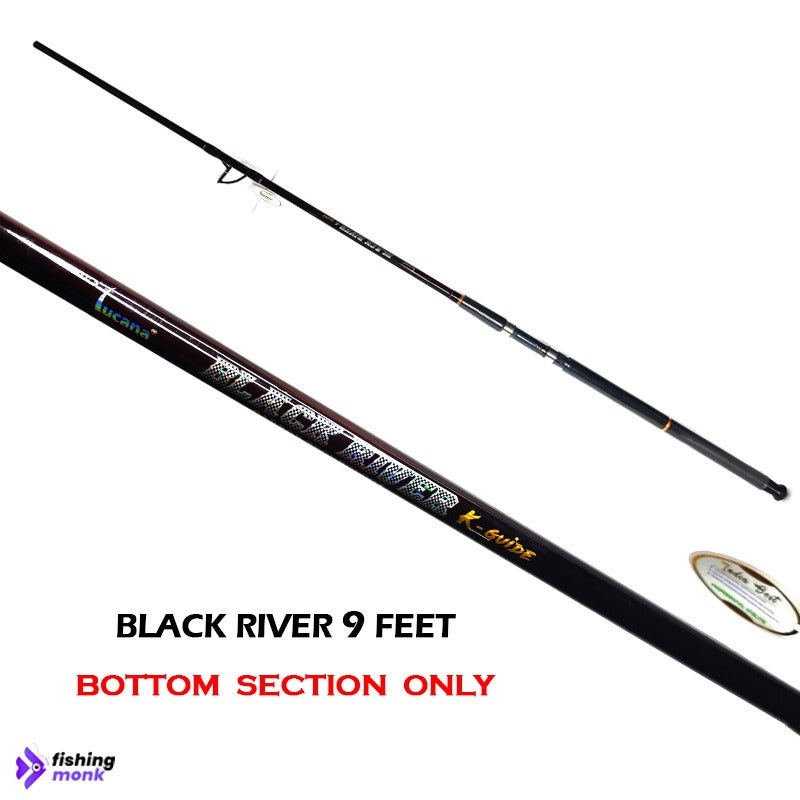 Lucana Black River Spinning Rod 9 FEET BOTTOM SECTION ONLY 9ft